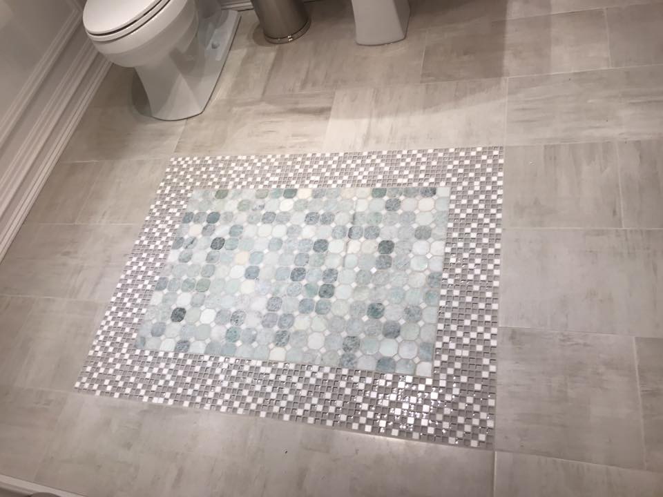 tile design on floor