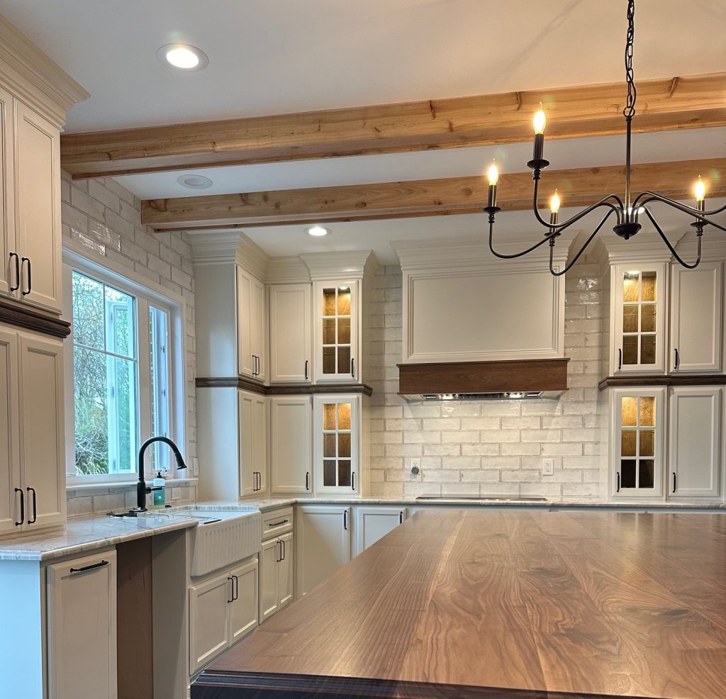 Modern kitchen with island