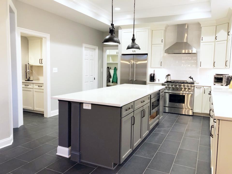 a simple but beautiful kitchen