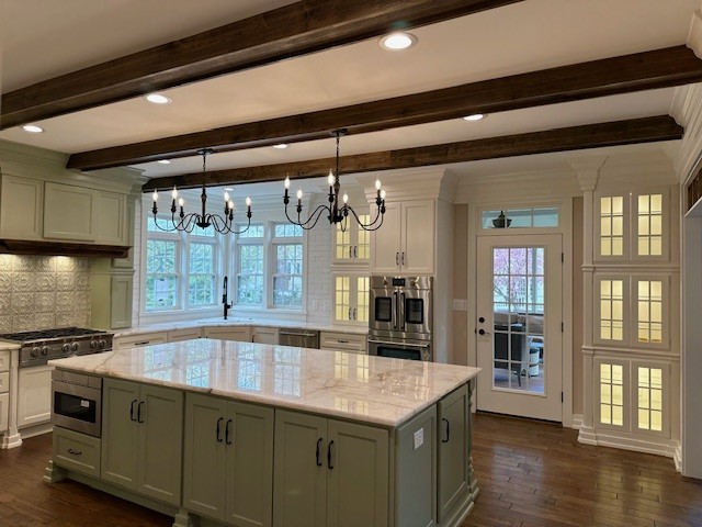 Modern kitchen with island