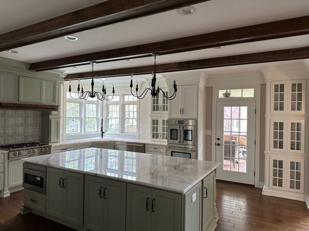 Modern kitchen with island